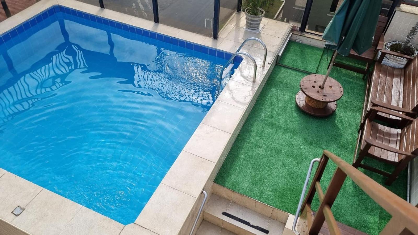 Appartement Guaruja Cobertura Com Piscina E Churrasqueira Privativas Extérieur photo